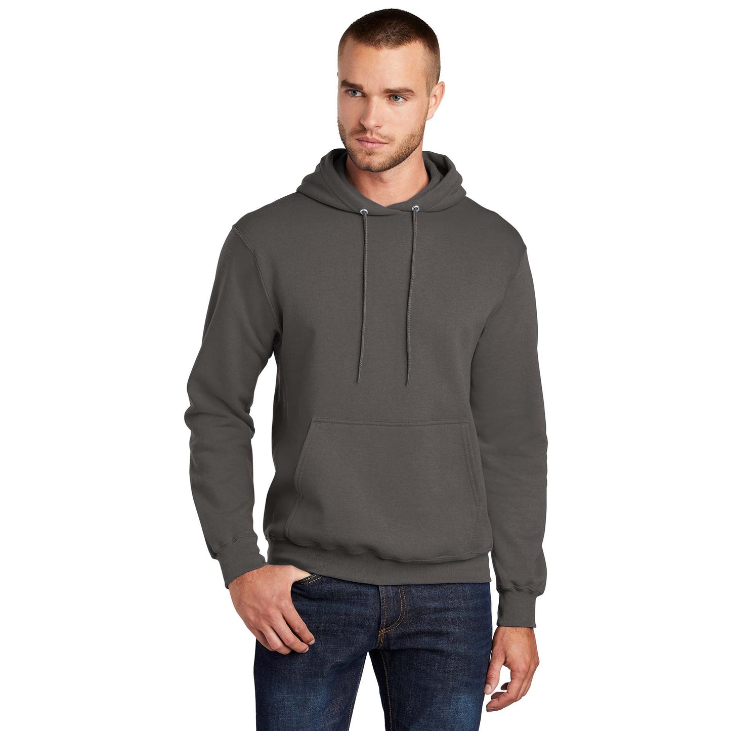 Athletic Heather Sweatshirts - Port & Company - Cozy Fleece