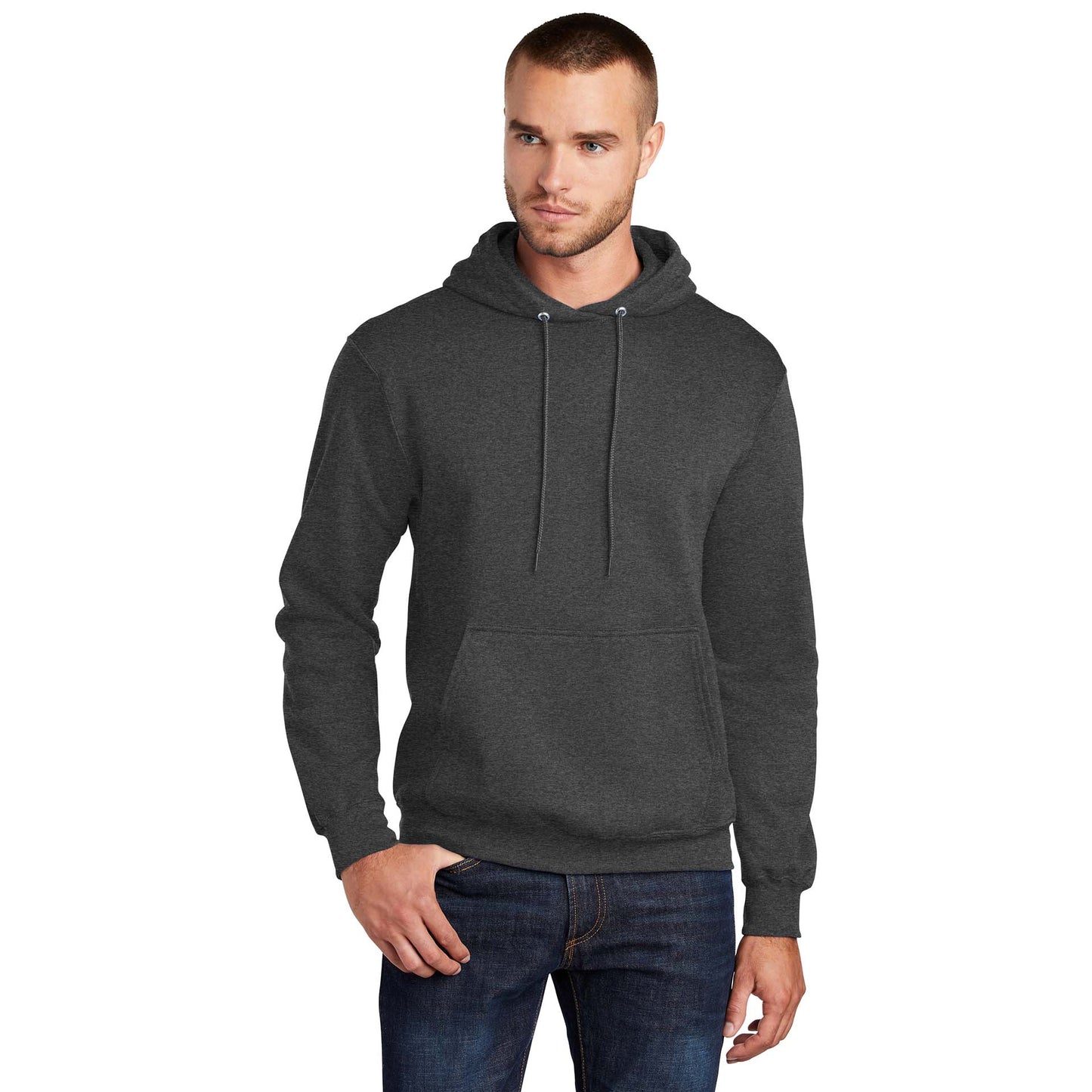 Athletic Heather Sweatshirts - Port & Company - Cozy Fleece