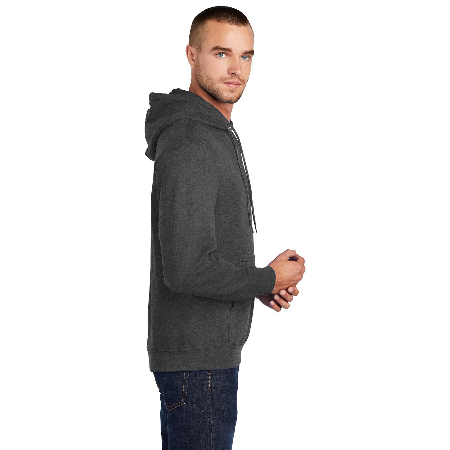 Athletic Heather Sweatshirts - Port & Company - Cozy Fleece