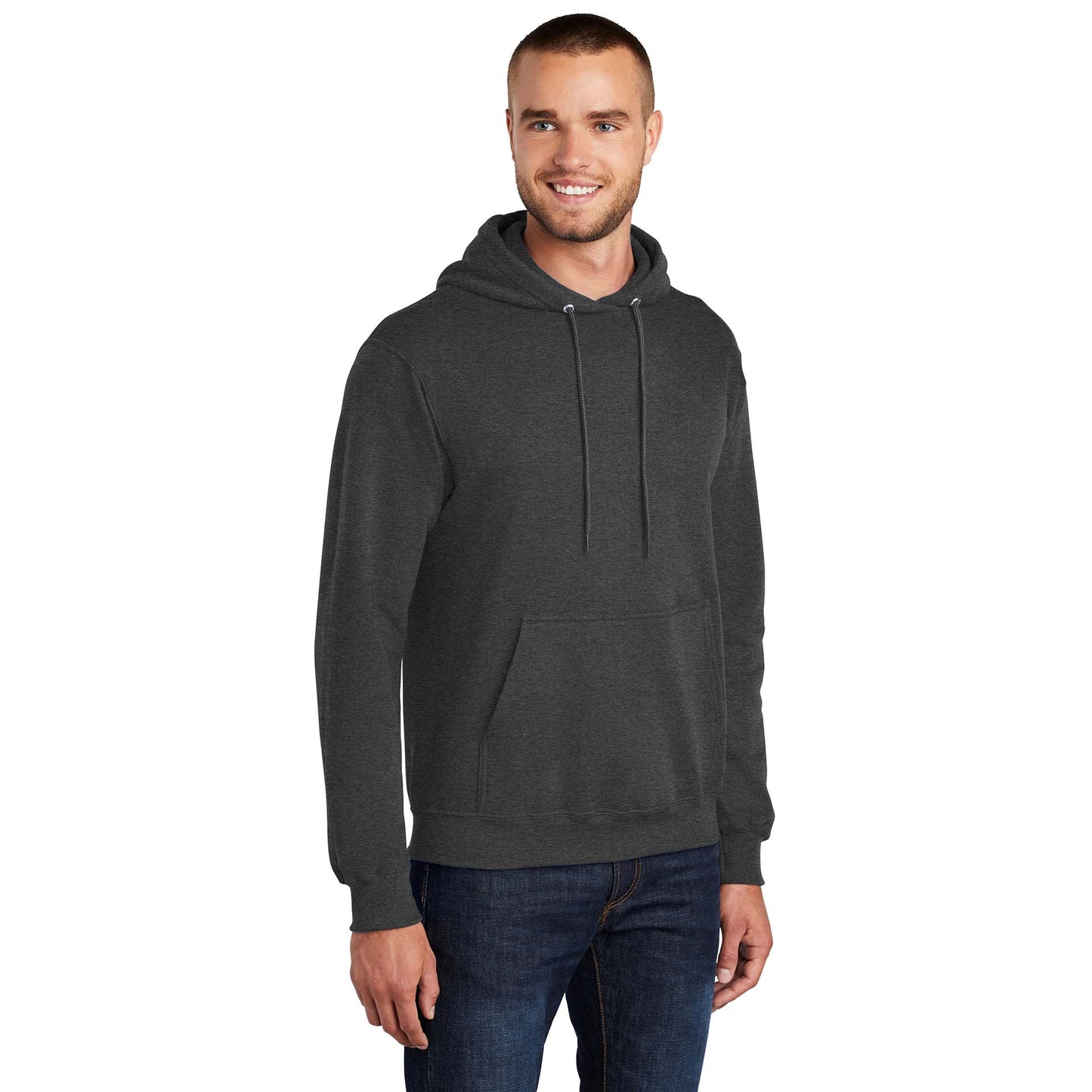 Athletic Heather Sweatshirts - Port & Company - Cozy Fleece