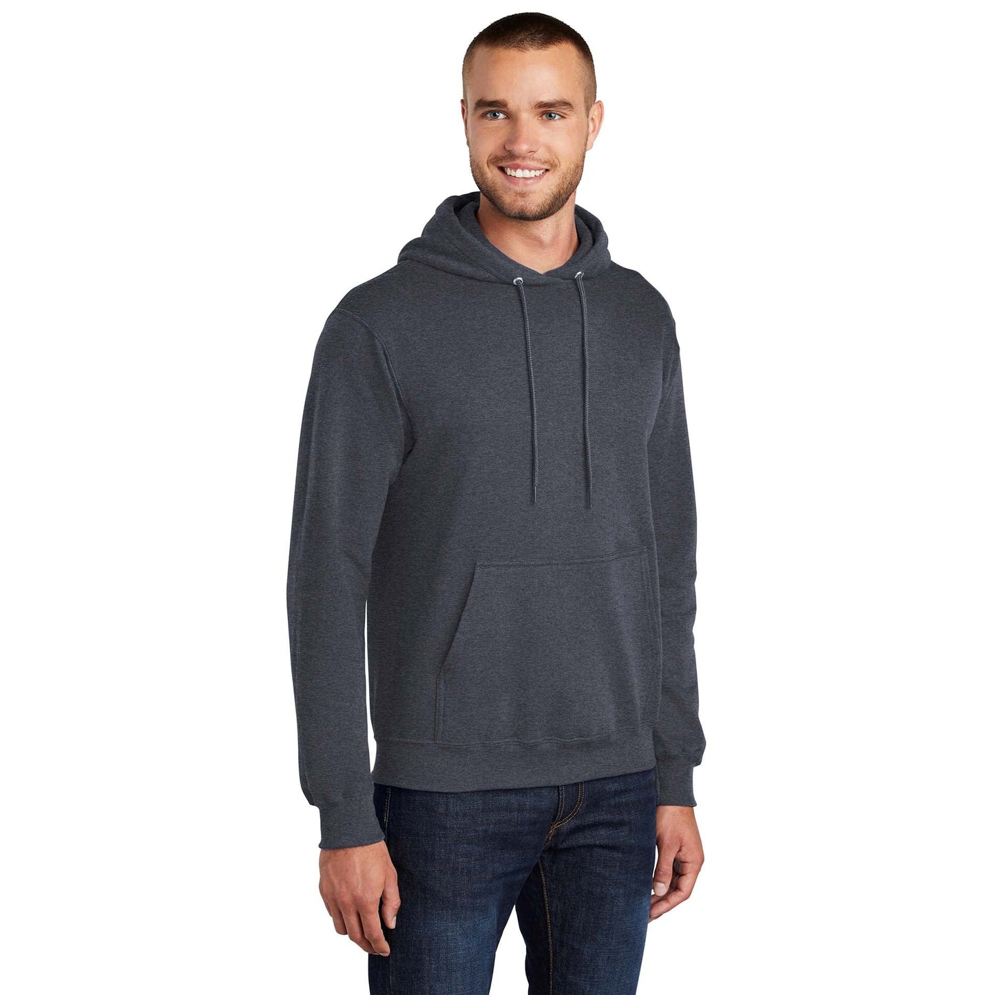Athletic Heather Sweatshirts - Port & Company - Cozy Fleece