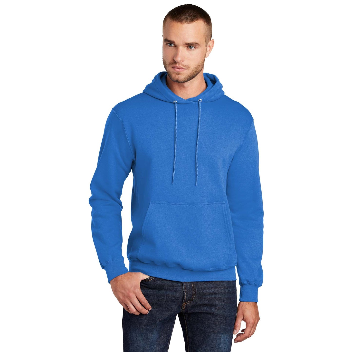 Athletic Heather Sweatshirts - Port & Company - Cozy Fleece
