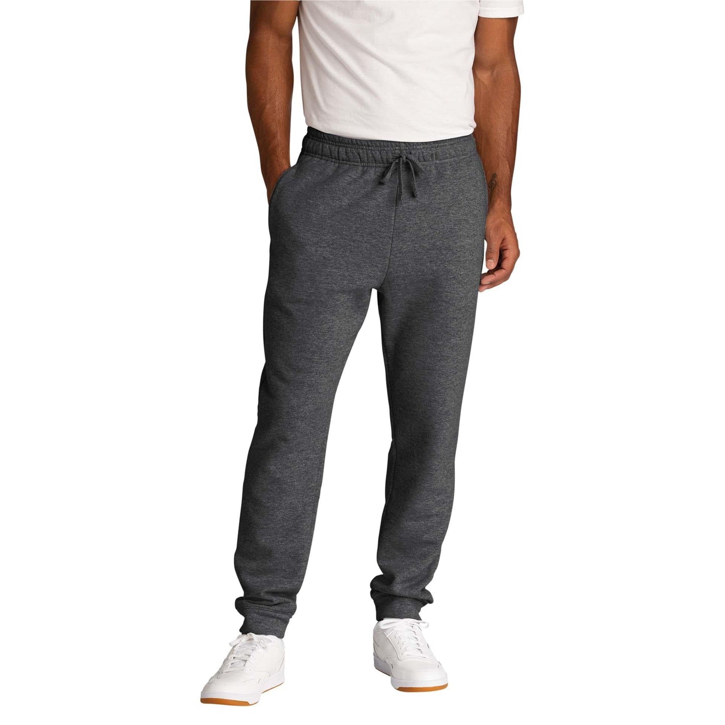 Athletic Heather Sweatpants - Port & Company - Soft Fleece