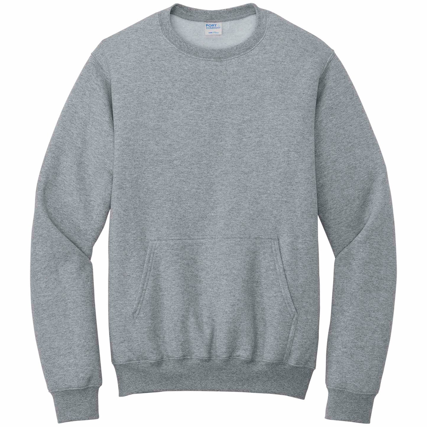 Athletic Heather Sweatshirts - Port & Company - Cozy Fleece