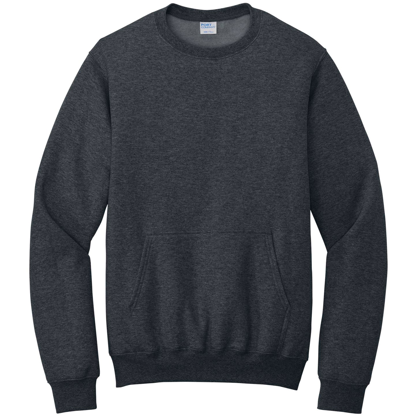 Athletic Heather Sweatshirts - Port & Company - Cozy Fleece