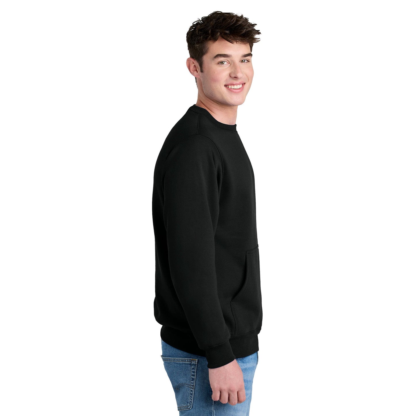 Athletic Heather Sweatshirts - Port & Company - Cozy Fleece
