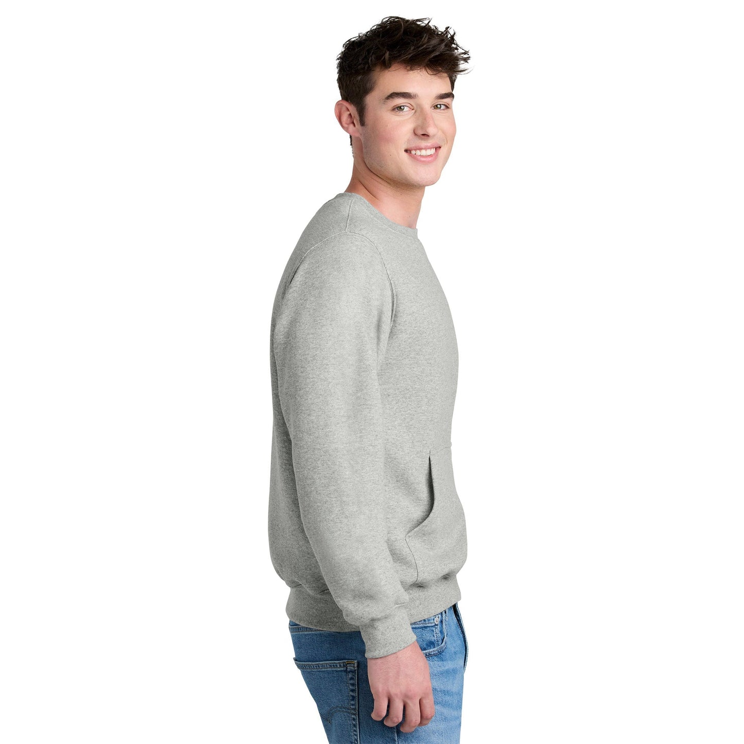 Athletic Heather Sweatshirts - Port & Company - Cozy Fleece