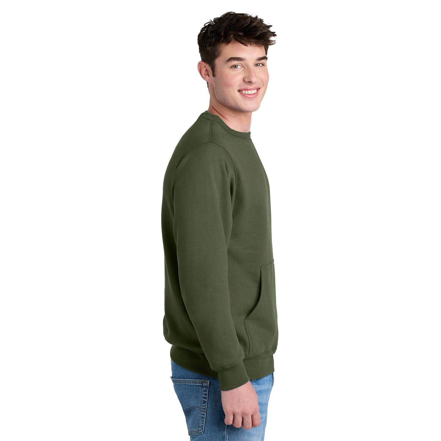 Athletic Heather Sweatshirts - Port & Company - Cozy Fleece