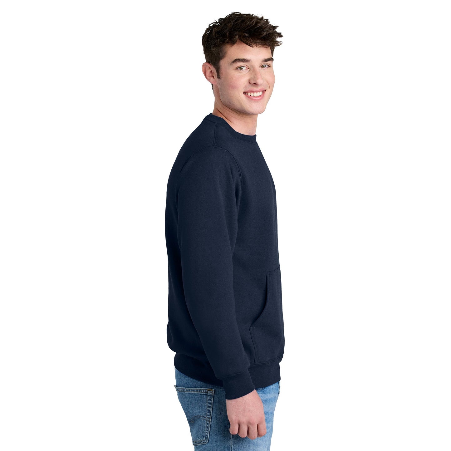 Athletic Heather Sweatshirts - Port & Company - Cozy Fleece