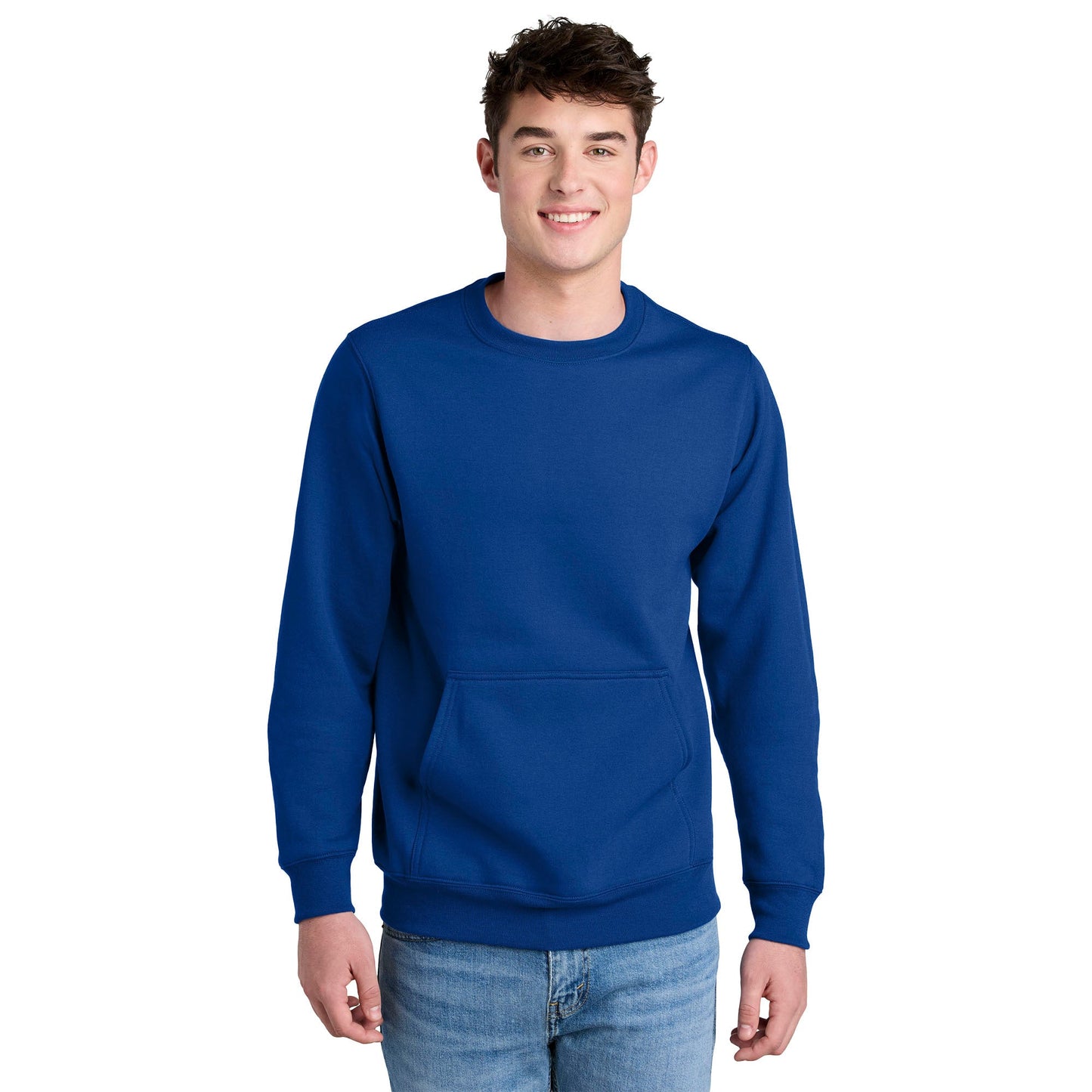 Athletic Heather Sweatshirts - Port & Company - Cozy Fleece