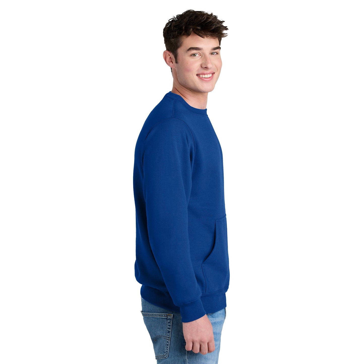 Athletic Heather Sweatshirts - Port & Company - Cozy Fleece