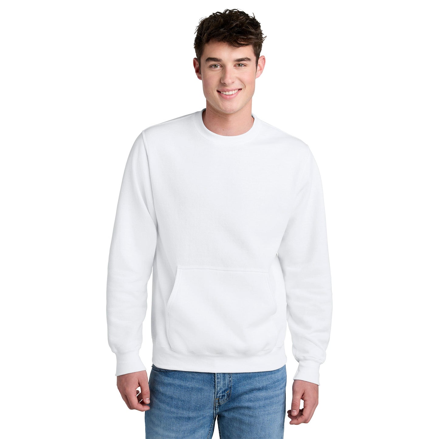 Athletic Heather Sweatshirts - Port & Company - Cozy Fleece