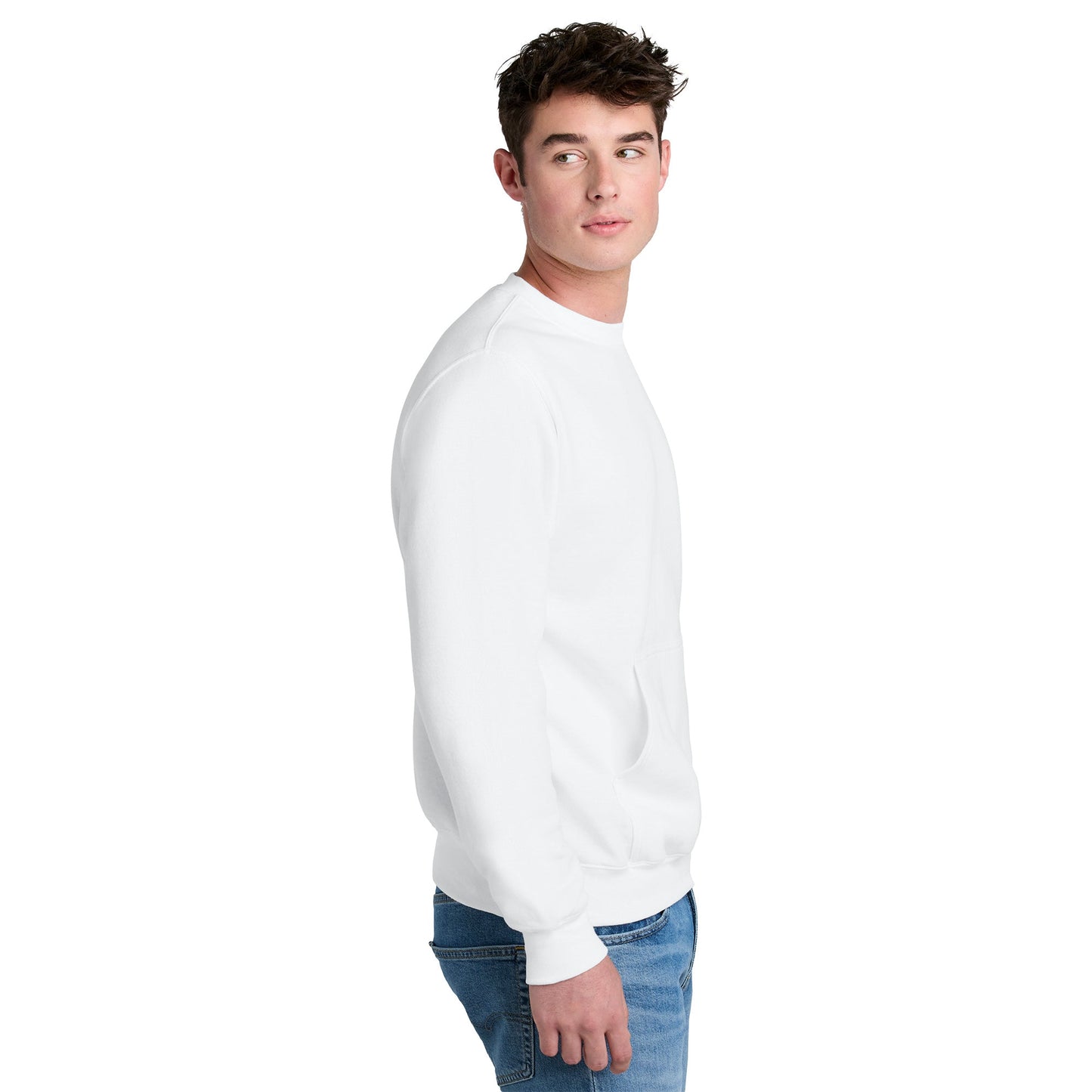Athletic Heather Sweatshirts - Port & Company - Cozy Fleece