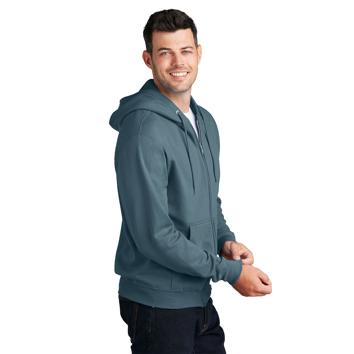 Athletic Heather Sweatshirts - Port & Company - Cozy Fleece