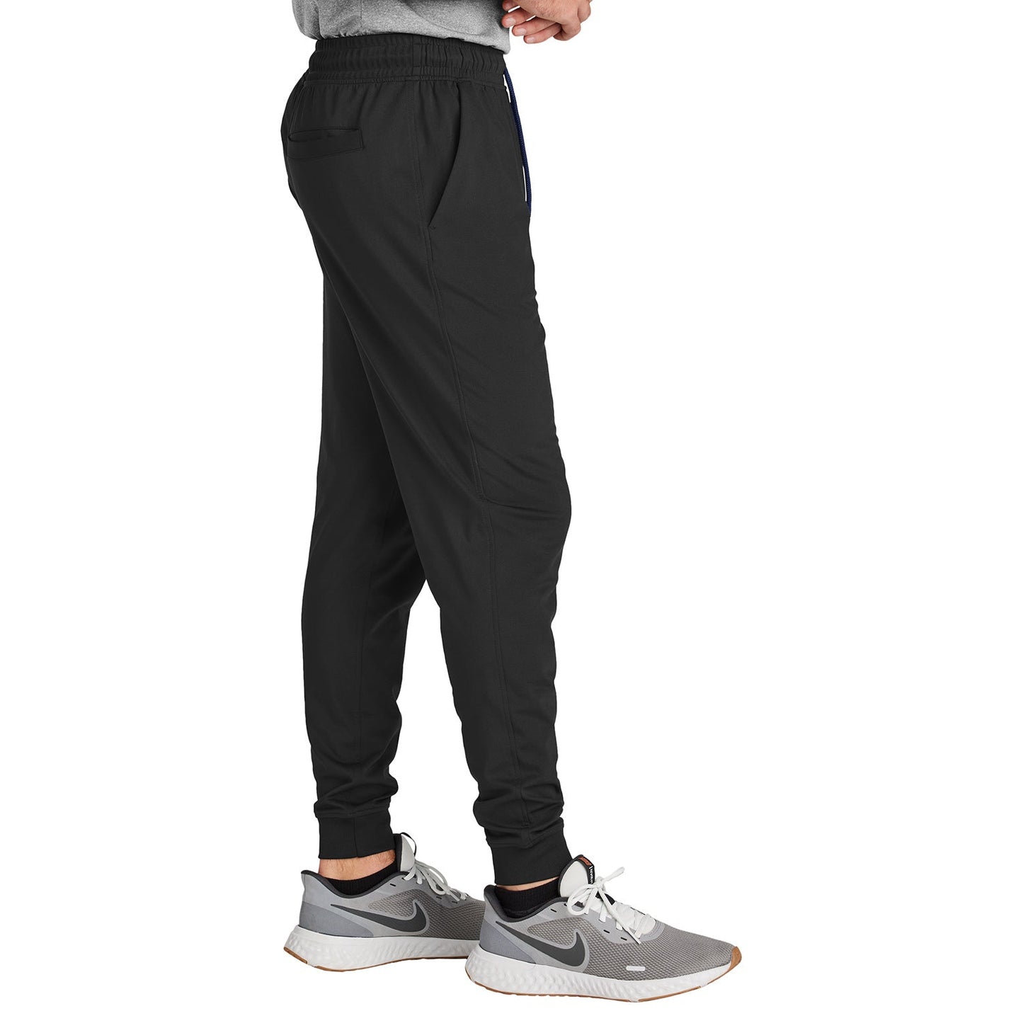 Black Track Pants - Sport-Tek - Moisture Wicking