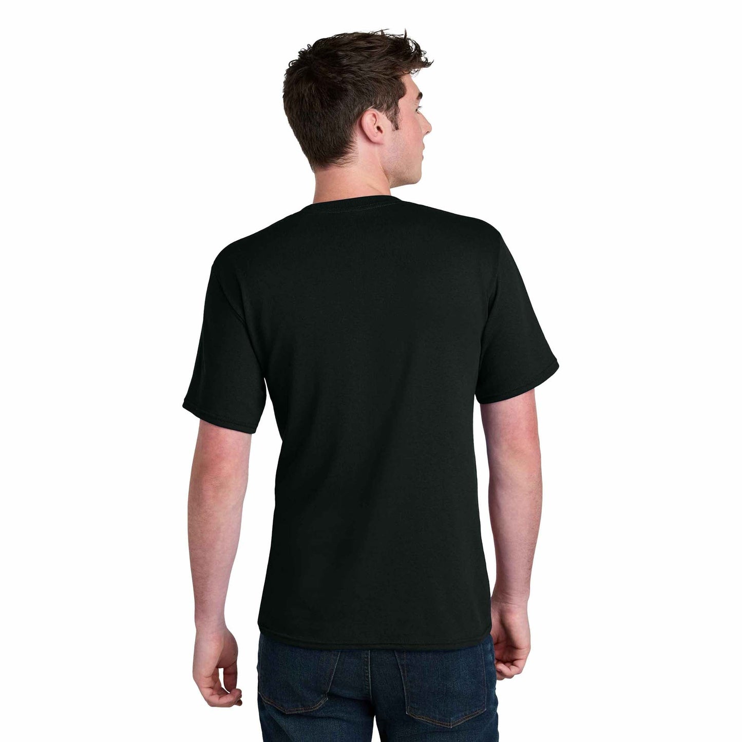 Aquatic Blue T-Shirts - Port & Company - Eco Friendly Cotton