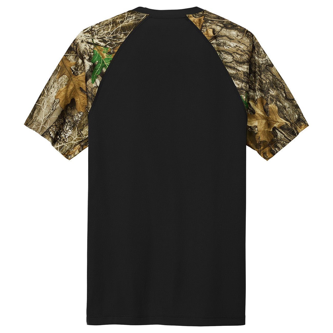Black Realtree Edge T-Shirts - Russell Outdoors - Moisture Wicking