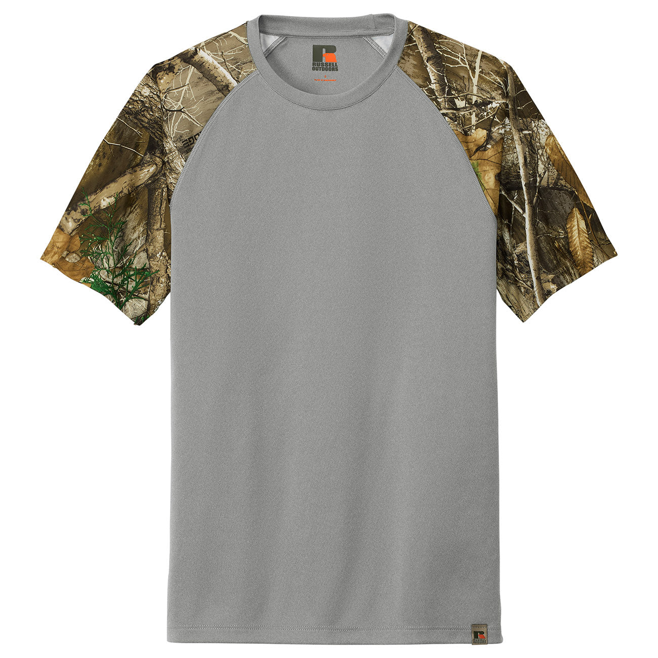 Black Realtree Edge T-Shirts - Russell Outdoors - Moisture Wicking