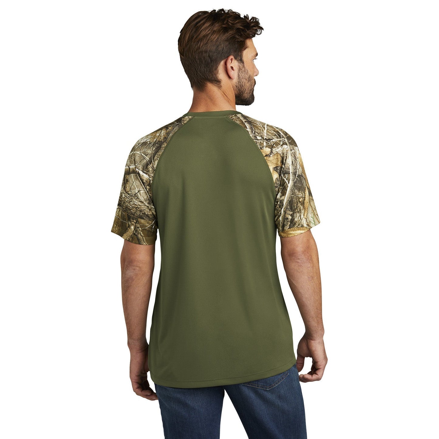 Black Realtree Edge T-Shirts - Russell Outdoors - Moisture Wicking