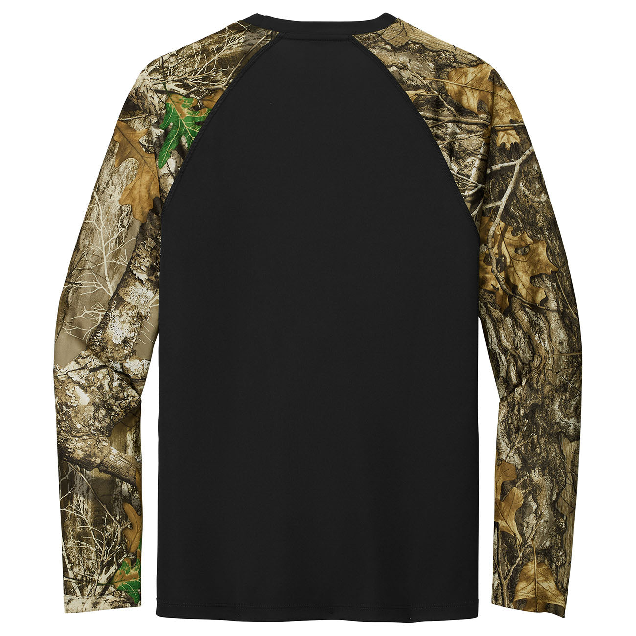 Black Colorblock Tee - Russell Outdoors - Moisture Wicking
