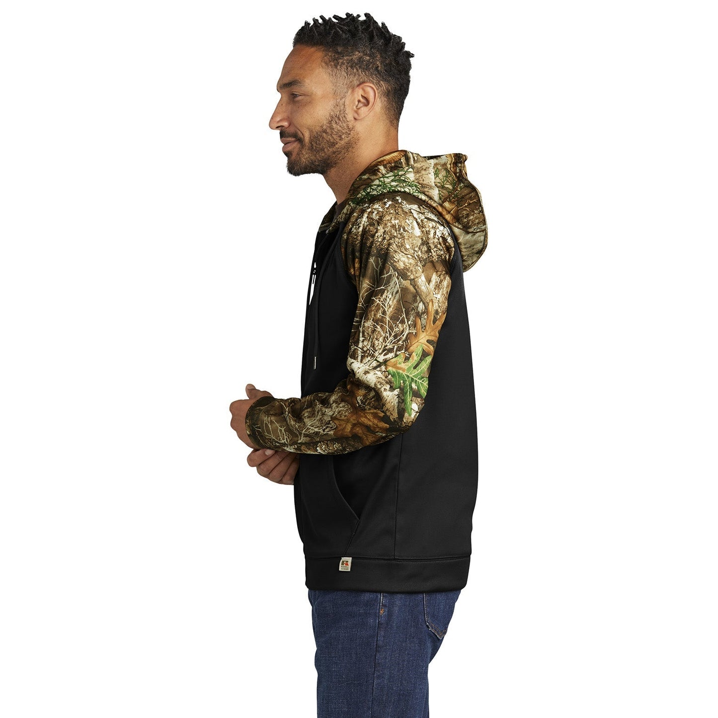 Black Realtree Sweatshirt - Russell Outdoors - Performance