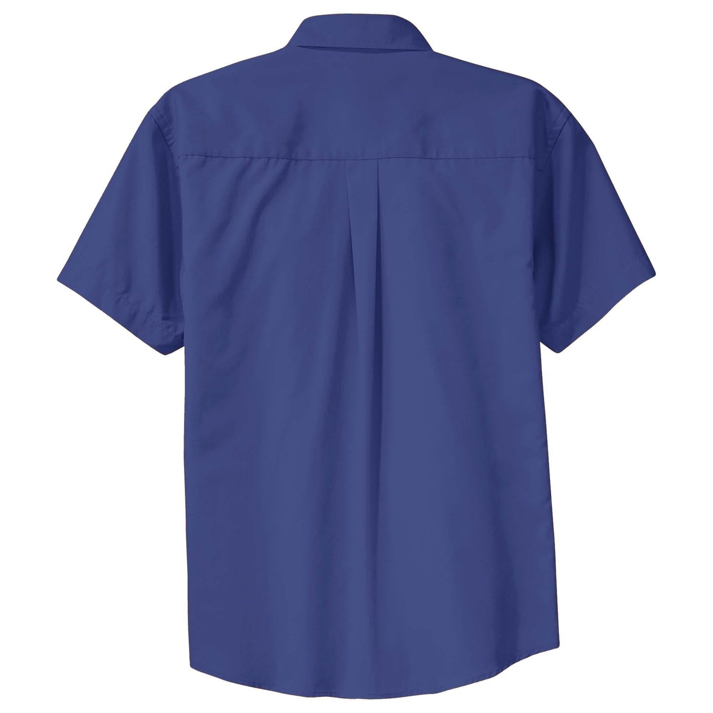 Black/Light Stone Button Up Shirt - Port Authority - Easy Care