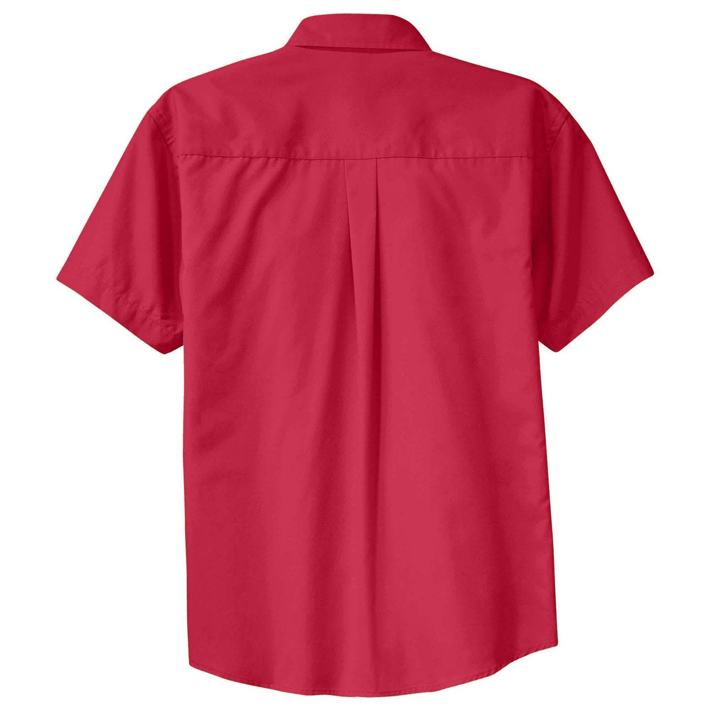 Black/Light Stone Button Up Shirt - Port Authority - Easy Care