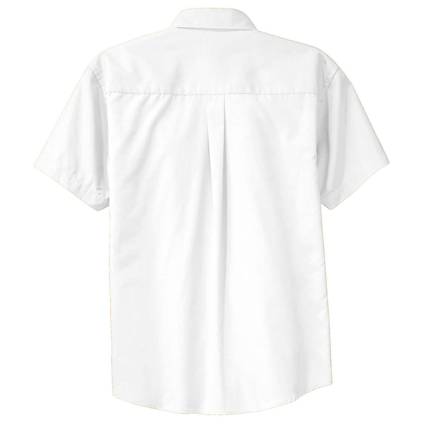 Black/Light Stone Button Up Shirt - Port Authority - Easy Care