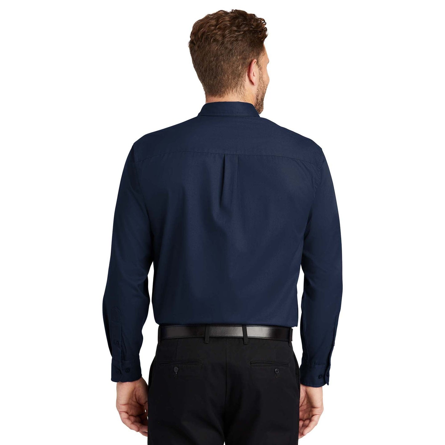 Burgundy Button Up Shirts - Cornerstone - Soft Twill