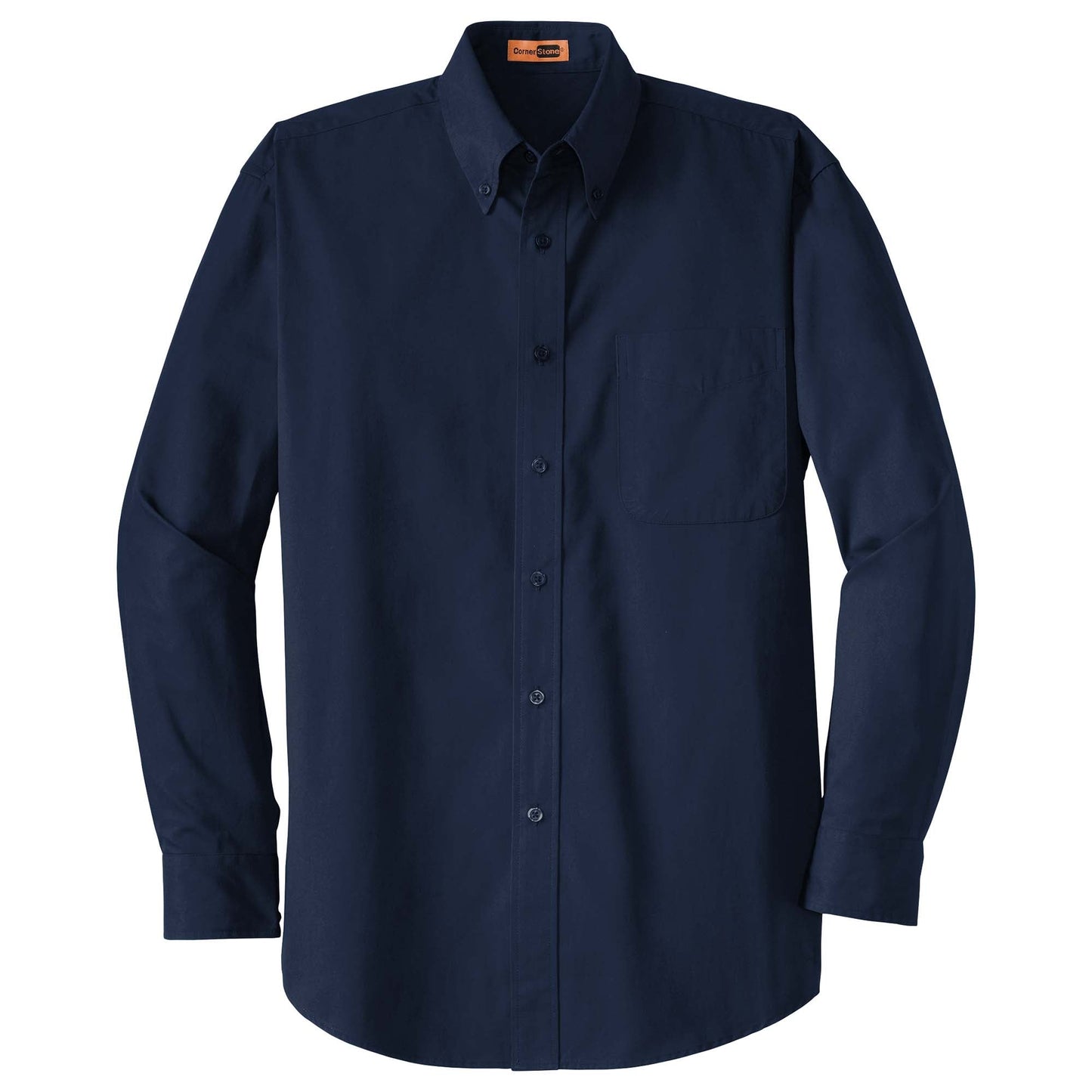 Burgundy Button Up Shirts - Cornerstone - Soft Twill