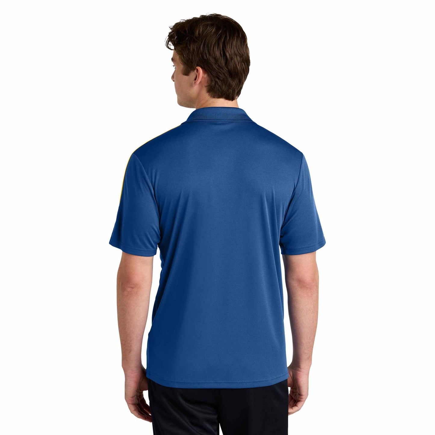 Black/Gold Polo Shirts - Sport-Tek - Stylish Moisture-Wicking