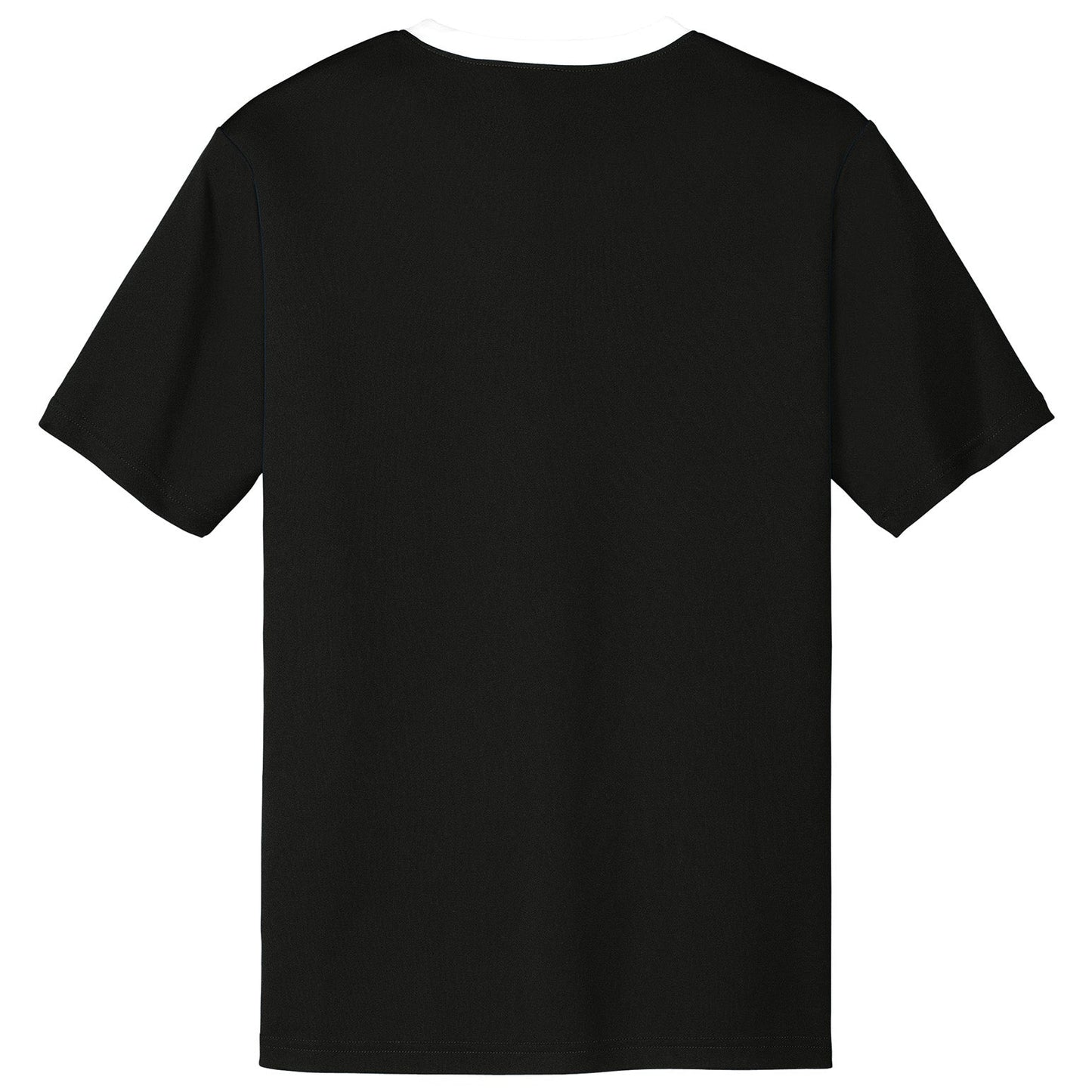 Black/Lime Shock T-Shirts - Sport-Tek - Breathable Fabric