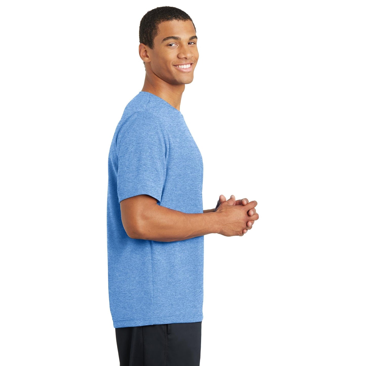Purple RacerMesh Tee - Sport-Tek - Lightweight Performance