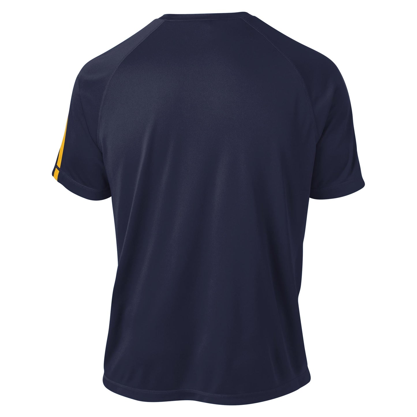 Black/Lime Shock T-Shirts - Sport-Tek - Colorblock Design