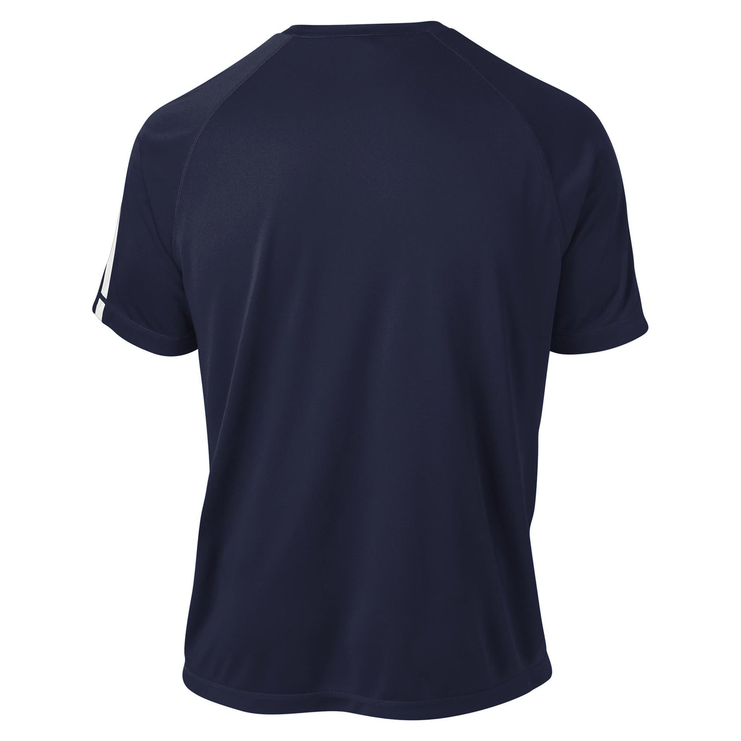 Black/Lime Shock T-Shirts - Sport-Tek - Colorblock Design