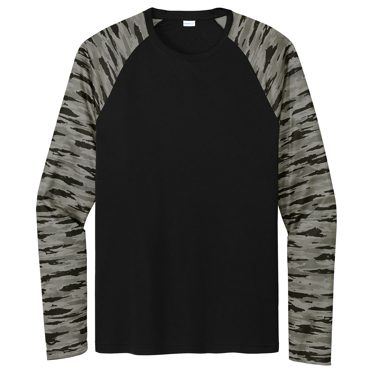 Black Camo T-Shirt - Sport-Tek - Moisture-Wicking