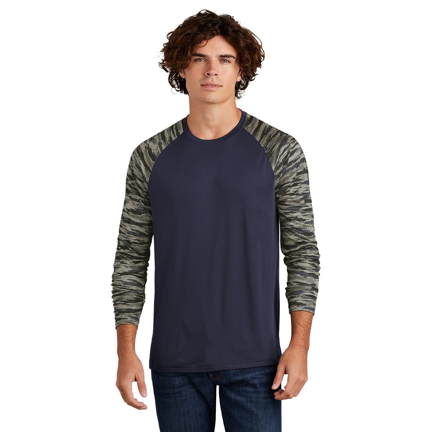 Black Camo T-Shirt - Sport-Tek - Moisture-Wicking