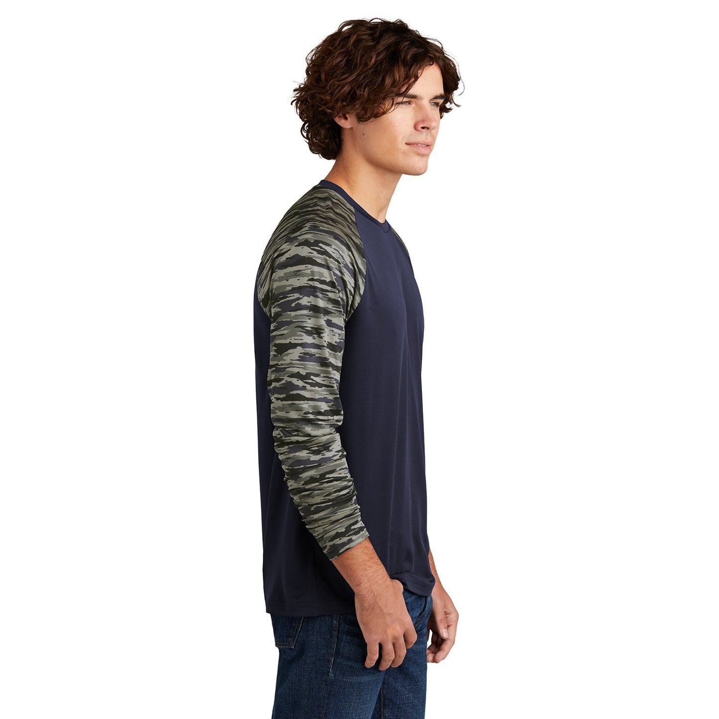 Black Camo T-Shirt - Sport-Tek - Moisture-Wicking