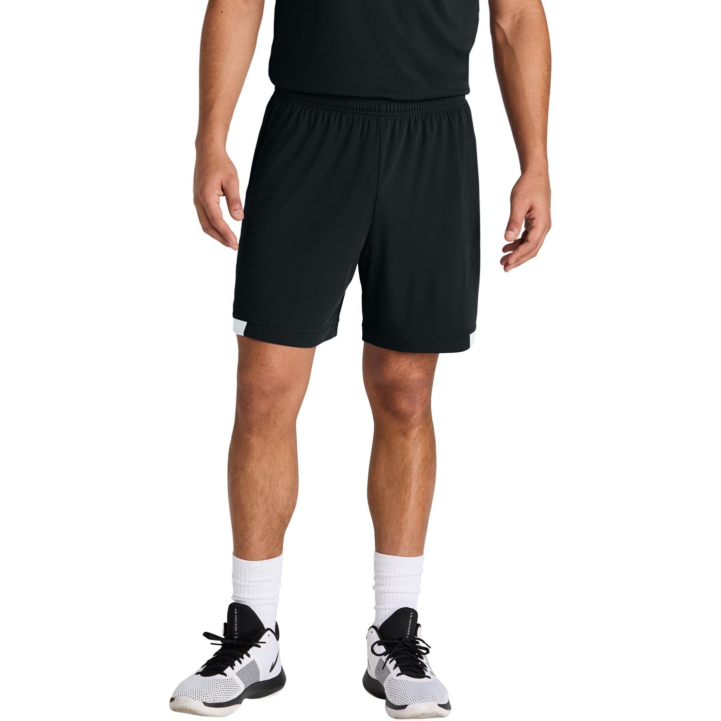 Black/Black Shorts - Sport-Tek - Eco-Friendly Fabric