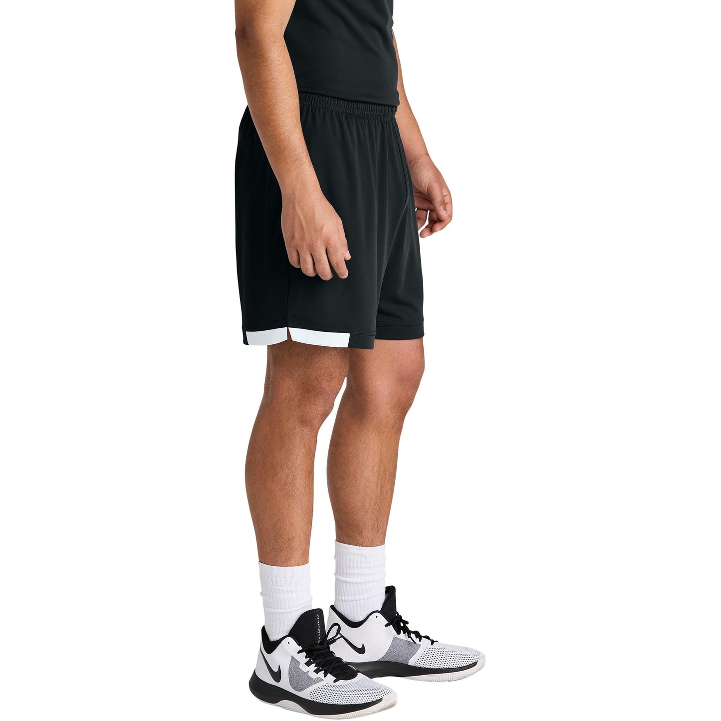 Black/Black Shorts - Sport-Tek - Eco-Friendly Fabric