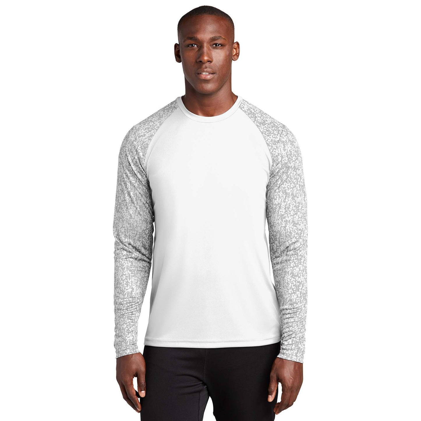 Black Digi Camo Tee - Sport-Tek - Unique Style