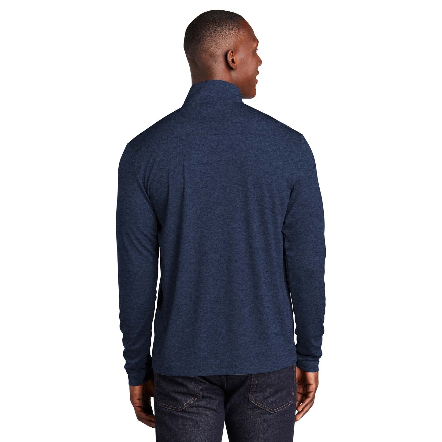 Black Heather Jacket - Sport-Tek - Moisture-Wicking