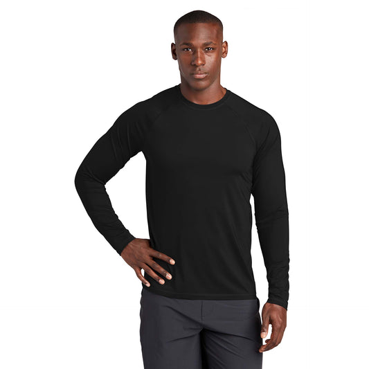 Black Rashguard Tee - Sport-Tek - UV Protection