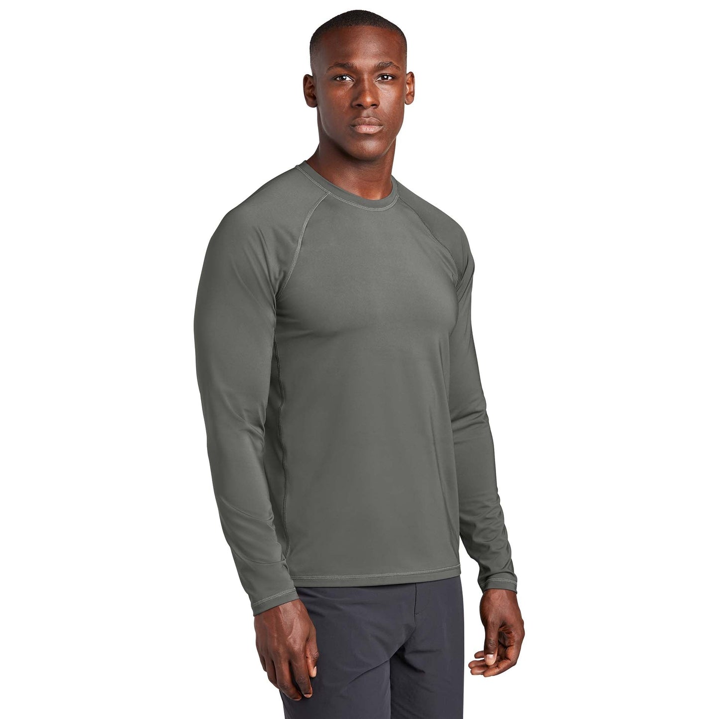 Black Rashguard Tee - Sport-Tek - UV Protection