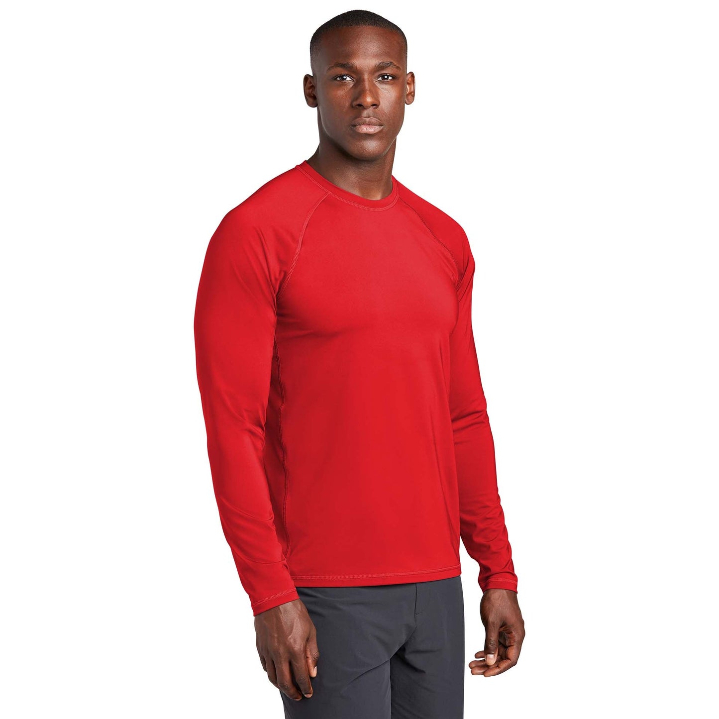 Black Rashguard Tee - Sport-Tek - UV Protection