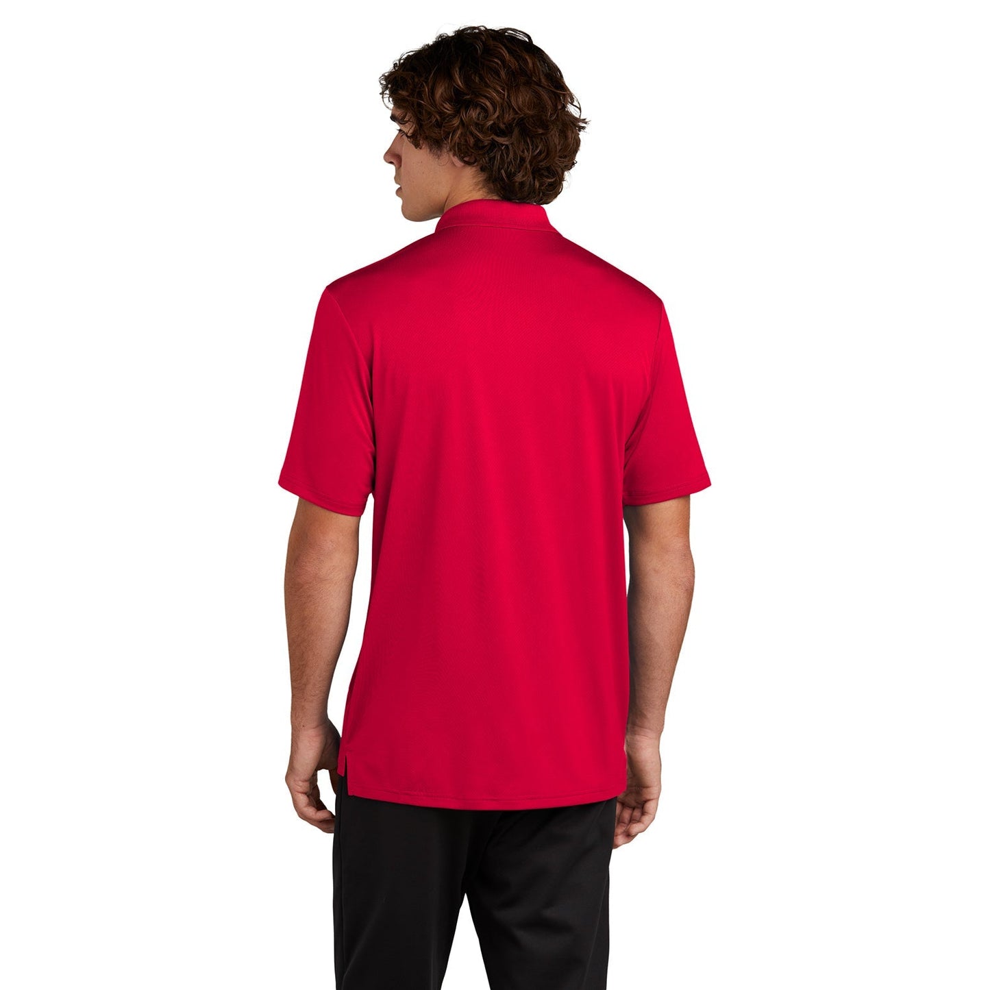 Black Polo Shirts - Sport-Tek - Moisture-Wicking Fabric - Comfortable Fit