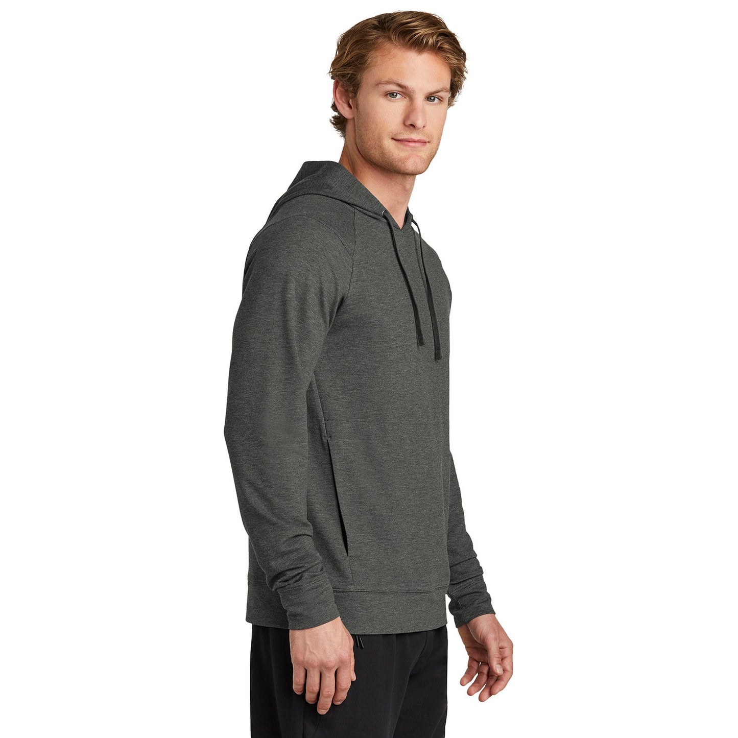 Black Sweatshirts - Sport-Tek - Soft Fleece Hoodie - Trendy