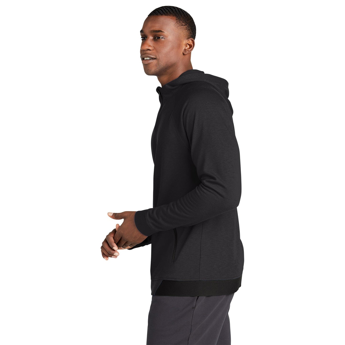 Black Sweatshirts - Sport-Tek - Soft Fleece - Casual Wear