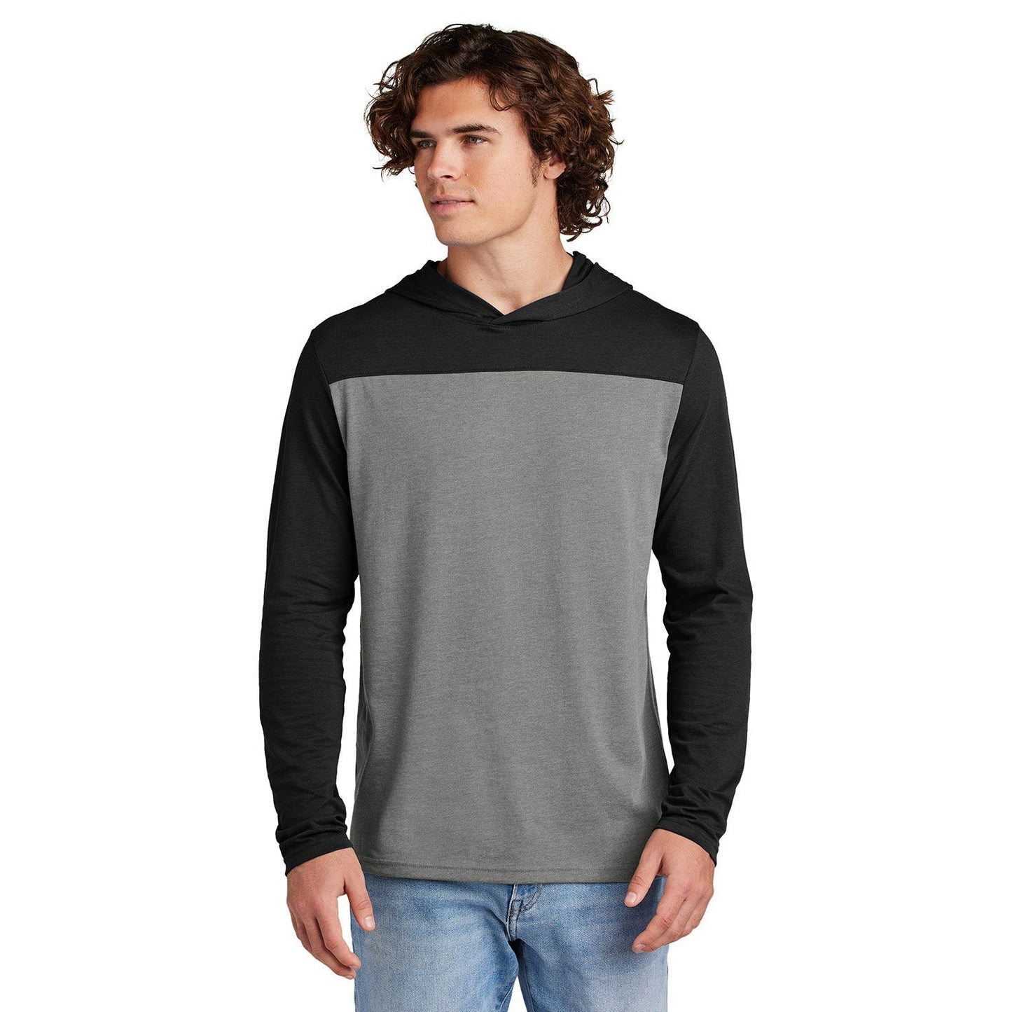 Black/Vintage Heather Hoodie - Sport-Tek - Trendy Style