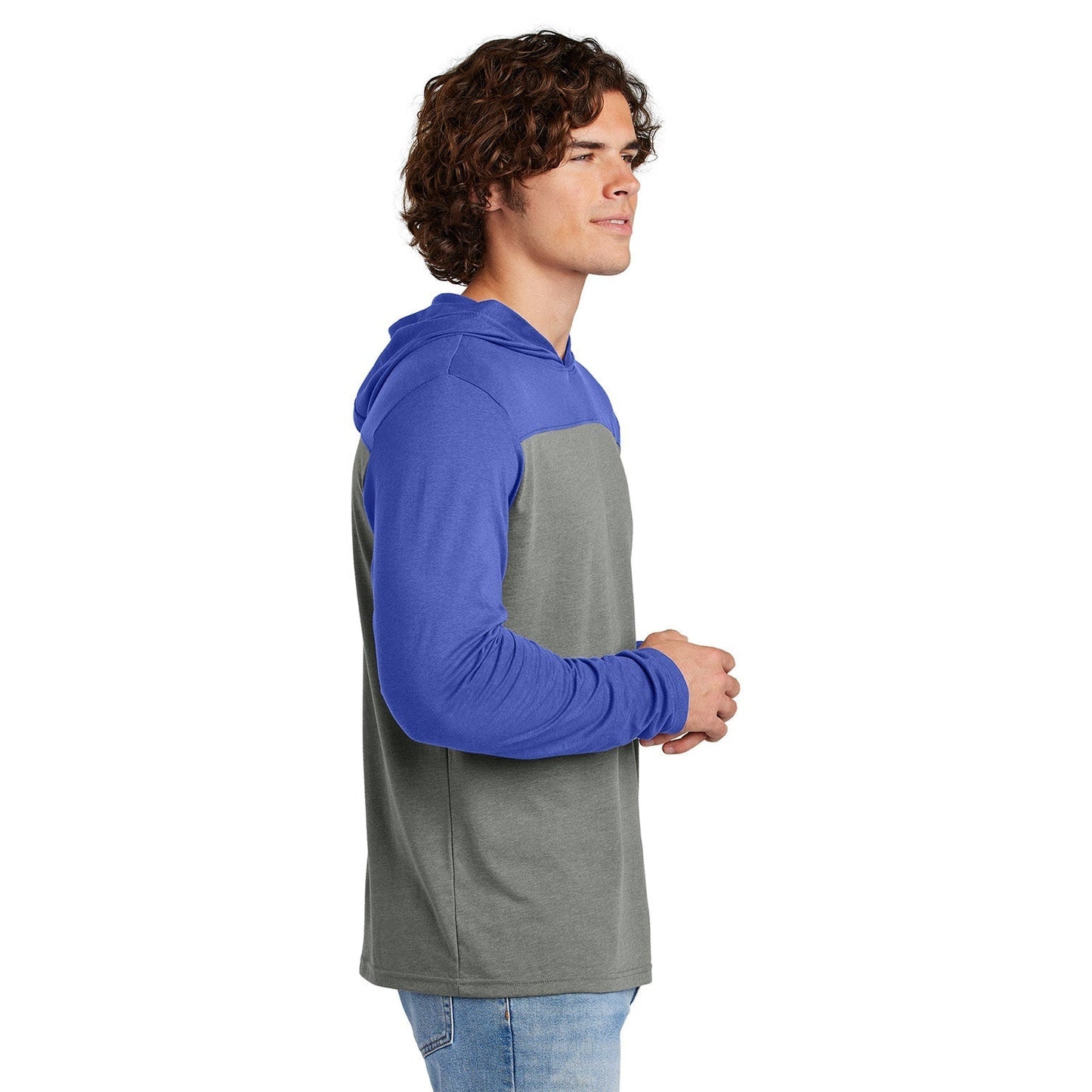 Black/Vintage Heather Hoodie - Sport-Tek - Trendy Style